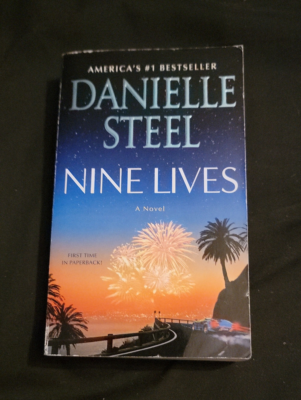 4/$12-- Danielle Steel "Nine Lives" Paperback Novel